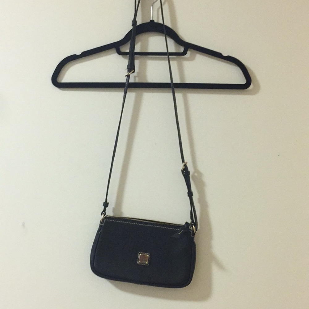 Small black crossbody bag